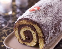 Roulé au Nutella et à la noix de coco