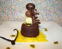 Je vous propose un dessert très gourmand autour du chocolat noir St Domingue 70%, lait Ghana 40,5%, associés aux saveurs acidulées et douces de l'ananas,…