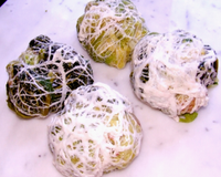 Recette de petits choux individuels à servir dans chaque assiette.