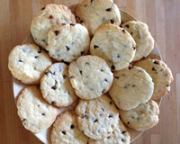 Délicieux cookies aux pépites de chocolat