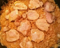 Filet mignon sauce miel-moutarde