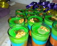 Un dessert colore aux choix et goût un régal pour toute la famille.