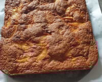 Gâteau aux pommes et à la banane