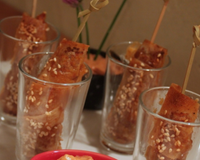 Rapides, originaux et bons, ces fingers partiront en moins de temps qu'il ne faut pour marquer un but ! Cette recette remporte la 3ème place du concours Apéritif dinatoire…