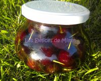 Cerises à l'eau de vie rapides