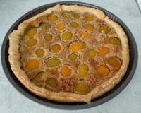 Tarte aux abricots à la crème d'amandes