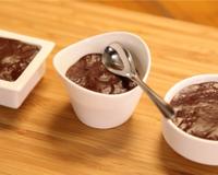 Tellement meilleures maison, ces petites crèmes au chocolat...