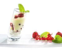 Sabayon de Philadelphia aux fruits rouges