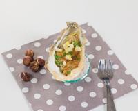 Des huîtres gratinées en version sucrée-salée.