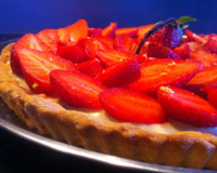  Tarte aux fraises croustillante