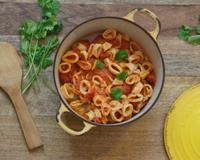 Une recette d'encornets à la tomate.