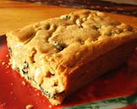 Cake aux oignons et champignon noir