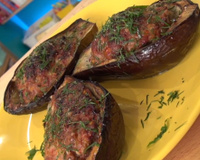 Aubergines farcies
