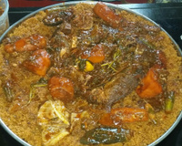 Tiebou  Dieune (riz au poisson) du Sénégal.