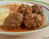 Boulettes de bœuf à la marocaine