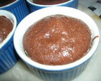 Fondant cœur chocolat