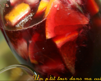 Une p'tite sangria à ma façon pour les p'tites et les grandes occasions...