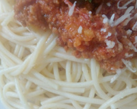 Spaghetti à la bolognaise
