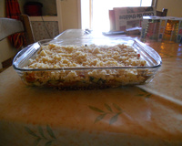 Crumble aux légumes d'été