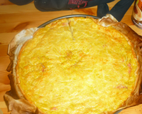 Quiche à base d'une brique de soupe