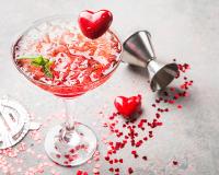 Cocktail saint valentin