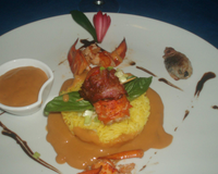 Un plat plutôt de fête à cause du prix du homard !