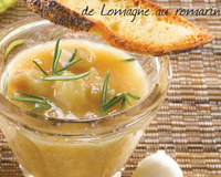 Confiture d'ail blanc de Lomagne au romarin