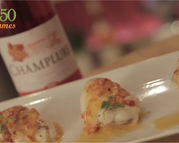 Filet de lotte, beurre rosé aux poivrons