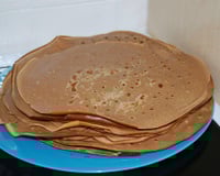 Crêpes sucrées à la farine de châtaignes