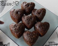Cœur au chocolat classique