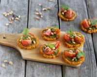 Des mini-pizzas originales et sans gluten, pour un apéritif épatant !
