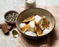 Parfait glacé à la courge et aux trois  Crêpes Dentelle Gavottes®