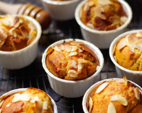 Muffins miel et amandes