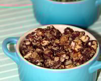 Crumble pomme et Granola maison