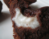 Fondant chocolat cœur coco