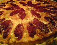 Tarte aux magrets fumés