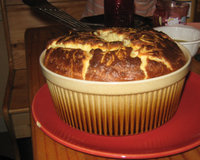Un soufflé riche en goût.