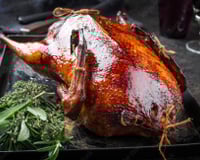 Poularde farcie au foie gras