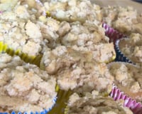 Muffins aux pommes sans lactose et sans gluten