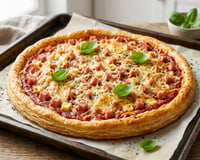 Pizza feuilletée