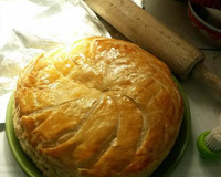 Galette des rois à la crème d'amandes