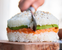 Sushi burger facile