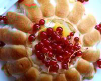 Charlotte aux fruits St Mamet et mascarpone