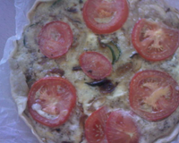 Quiche pleine de couleurs, un plat simple et bon pour l'été.