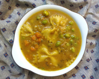 Soupe de fruits et légumes