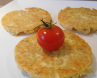 Galettes de coquillettes & parmesan