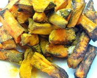 Frites de patates douces au curry façon Air-Fryer