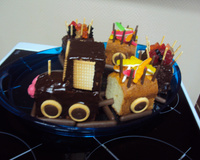 Petit train d'anniversaire