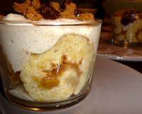 Gâteau roulé et sa mousse caramel spéculoos