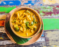 curry coco végétarien au Cookeo